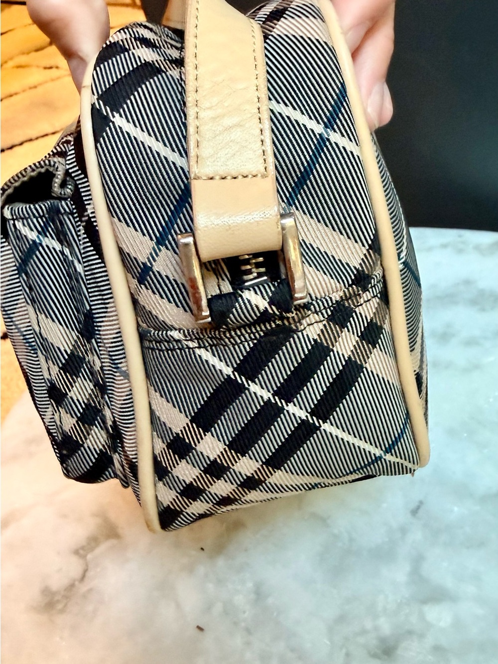 Authentic Vintage Burberry
Blue Label Nova Check Bag w/COA - Picture 13 of 13